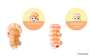 Mofusand Shrimp Meow Hippers