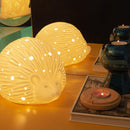 Porcelain Lamp - Hedgehog