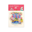 Singapore Acrylic Magnet - The Colorful Arts Scene
