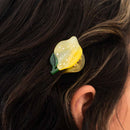 Mini Hair Claw Clip - Lemon