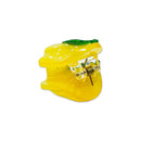 Mini Hair Claw Clip - Lemon