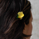 Mini Hair Claw Clip - Lemon