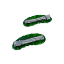 Hair Clip Set - Pickle Alligator