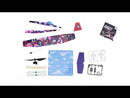 Rubber Band Aeroplane Science - Low Wing
