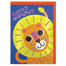 Happy Birthday - Lion Card