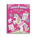 Book Sticker By Number - Unicorn
